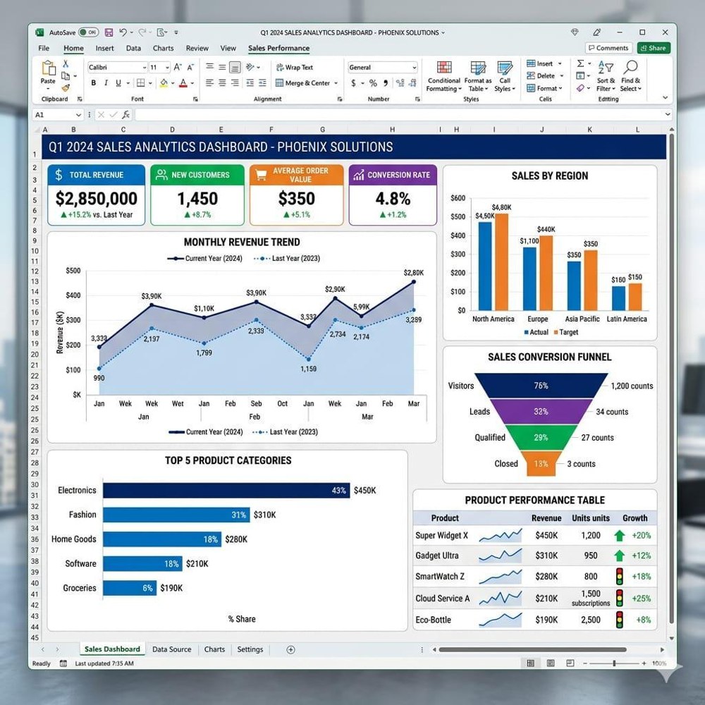 Automated Sales Reporting