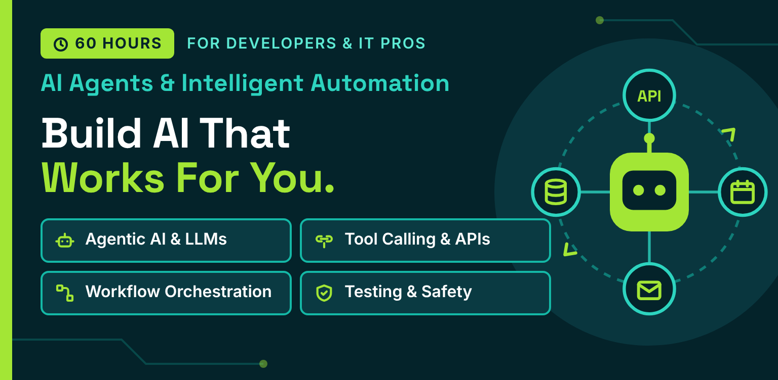AI Agents & Intelligent Automation course training in Madurai