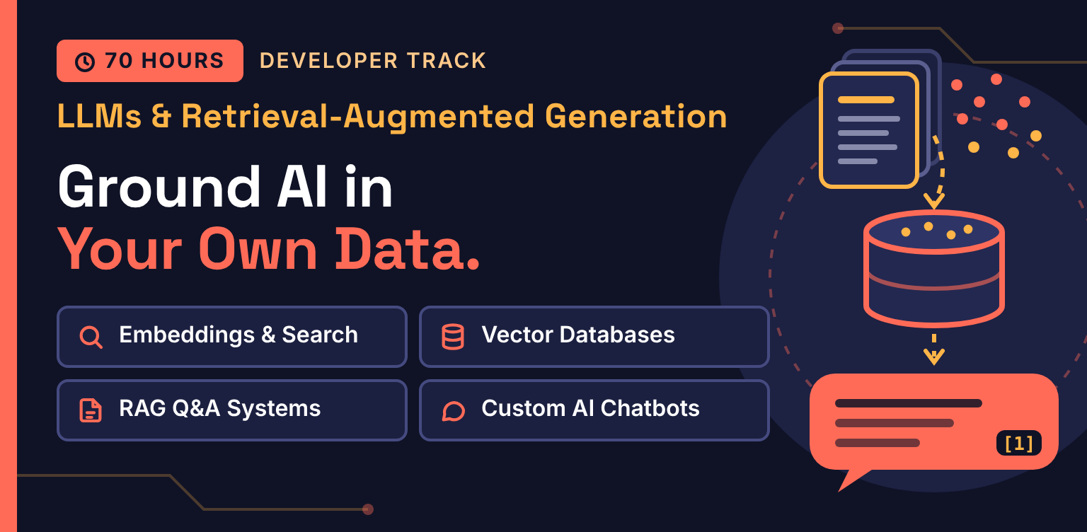 LLMs & Retrieval-Augmented Generation course training in Madurai
