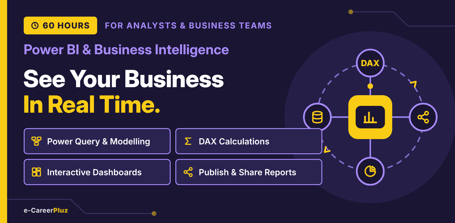 Power BI & Business Intelligence course training in Madurai